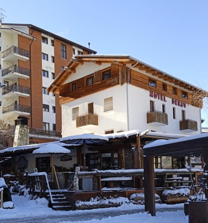 Hotel Derby Bar Oulx Exterior foto